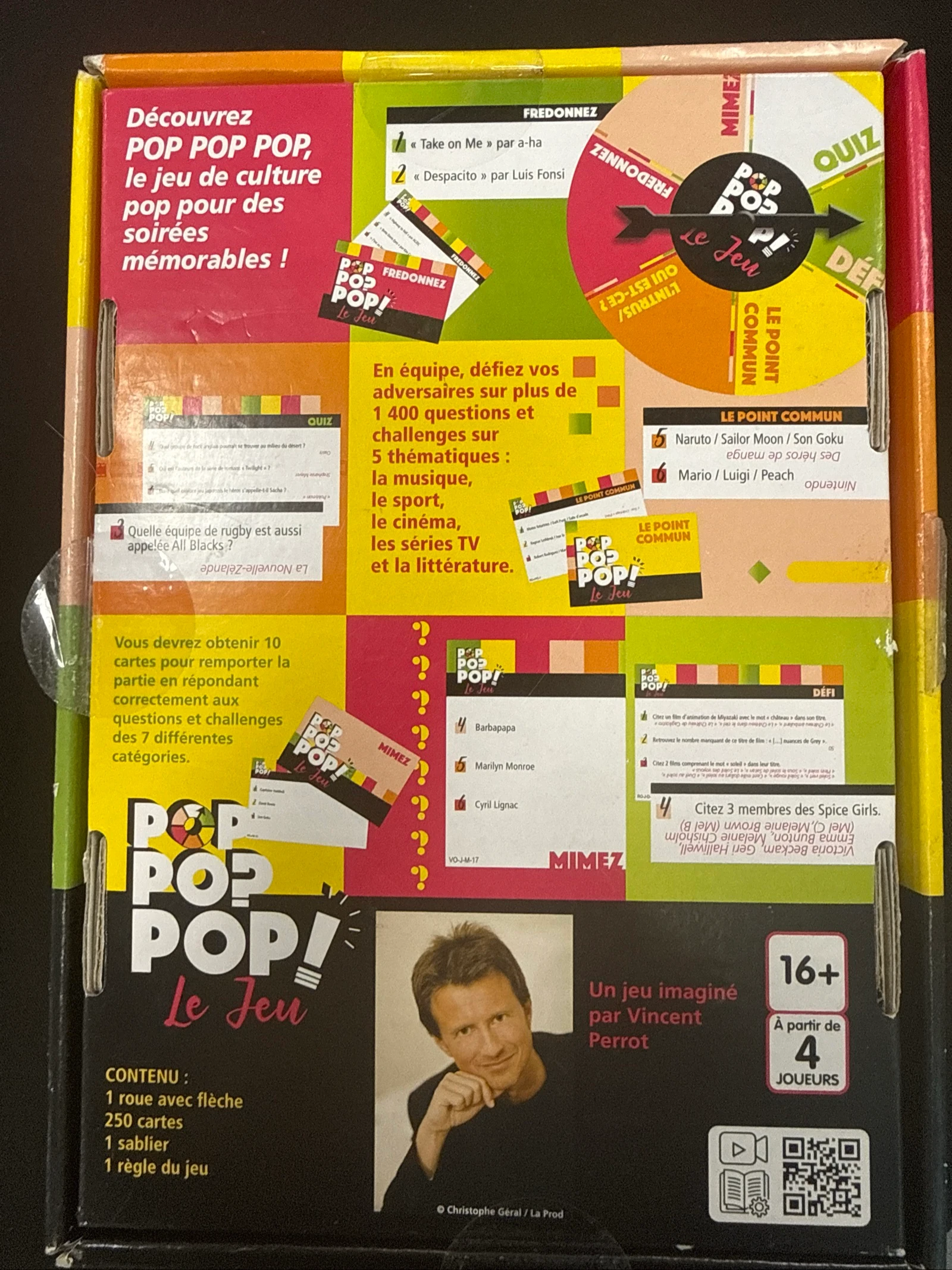 Jogo de mesa Pop Pop Pop Lansay cultura pop +16 anos – photo 2